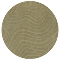Flair Rugs VLNENÝ KOBEREC, 160/160 cm zelená