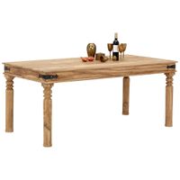 Livetastic JEDÁLENSKÝ STÔL, indický palisander, prírodná farba, 180/90/77 cm