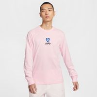 Nike Sportswear Vday Long-Sleeved Tee Pink Foam - Pánske - Tričko Nike - Ružové - HV9807-663 - Veľkosť: XL