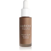 Lumene Invisible Illumination Instant Glow Īpaši vieglas tekstūras bāzes grims (tonis) 600 Universal Deep 30 ml