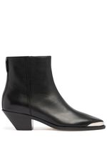 40mm Adnae-ga Leather Ankle Boots