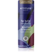 Attitude Lip Balm Unscented naravni balzam za ustnice 8.5 g