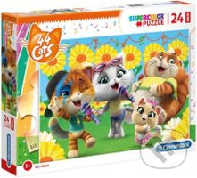 Maxi - 44 Cats - puzzle z kategorie Maxi dílky