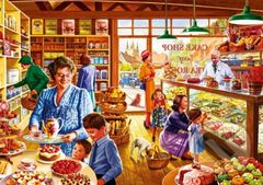 Nostalgic Cake shop - puzzle z kategorie Umělecké