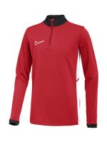 NIKE Sportska sweater majica 'Academy 25 Drill'  crvena / crna / bijela