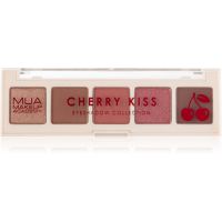MUA Makeup Academy Eyeshadow Collection 5 Shade Palette Lidschattenpalette Farbton Cherry Kiss 3.8 g