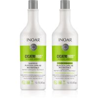INOAR CicatriFios sada pre poškodené a krehké vlasy 2x1000 ml