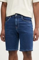 Pepe Jeans Rifľové krátke nohavice Pepe Jeans RELAXED GYMDIGO SHORT CALLEN