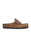 Birkenstock șalpi mocasini piele întoarsă Naples Wrapped double stitch Mixed Leather