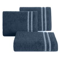 Eurofirany Unisex's Towel 427631 Navy Blue