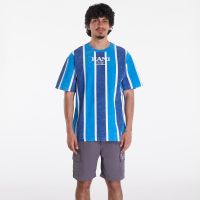 Koszulka Karl Kani Retro Washed Stripe Tee Aqua/ Navy/ White XL