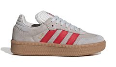 adidas Samba XLG J Femei,Copii - Adidași adidas Originals - Gri - JR1633-3 - Size: 3