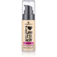 Essence I LOVE FLAWLESS SKIN fedő hatású alapozó matt hatással árnyalat 20 - Medium Porcelain 30 ml