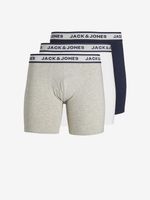 Jack & Jones Solid Boxerky 3 ks Šedá