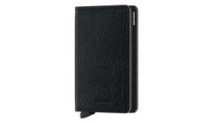 Secrid Slimwallet Veg Black-Black Unisex - Peňaženka Secrid - Čierna - SVg-Black-Black-One-size - Size: One size