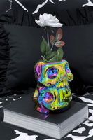 Vase (Dekoration) KILLSTAR - Rainbow Skulls - Aura
