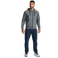 Bluza Under Armour Rival Fleece Fz Hoodie Pitch Gray Light Heather L