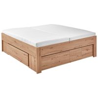 Carryhome POSTEL S ÚLOŽNÝM PROSTOREM, 180/200 cm, dub artisan