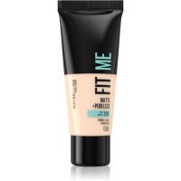 Maybelline Fit Me! Matte+Poreless pórusösszehúzó és mattító alapozó normál és olajos bőrre árnyalat 95 Fair Porcelain 30 ml