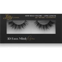 Lilly Lashes 3D Faux Mink künstliche Wimpern Typ Rome 1 Paar