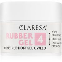 Claresa Rubber Gel Construction Gel UV/LED Gel-Lack für verlängerte Fingernägel Farbton 04 45 g