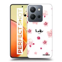 Silikónový prehľadný obal pre Vivo Y36 4G - Hello there