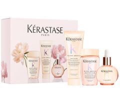 Darčeková sada s olejom pre hydratáciu a lesk vlasov so sklonom ku krepovateniu Kérastase Gloss Absolu Set + darček zadarmo