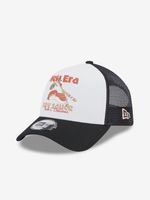 New Era Food Sushi Black A-Frame Trucker Czapka z daszkiem Biały