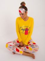 Women's yellow pajamas