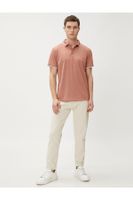 Koton Polo nyakú póló gombos slim fit rövid ujjú