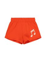 Embroidered Cotton Sweat Shorts