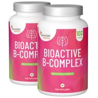 Essentials Bioaktiver B-Komplex, hochdosiert - vegan, 200 Kapseln