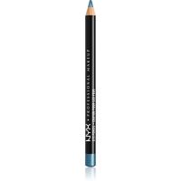 NYX Professional Makeup Eye and Eyebrow Pencil Präziser Eyeliner Farbton 910 Satin Blue 1.2 g