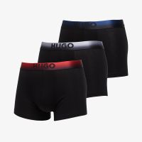Μπόξερς Hugo Boss Trunk 3-Pack Spray Excalibur Grey XL