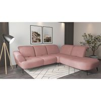 Sit & More ROHOVÁ SEDAČKA, textil, staroružová