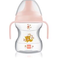 MAM Learn to Drink Cup otroški lonček z ročaji Girl 190 ml