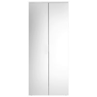 MID.YOU SKRINKA NA TOPÁNKY, biela, 80/190/35 cm