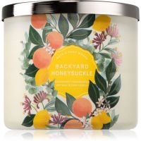 Bath & Body Works Backyard Honeysuckle ароматна свещ 411 гр.