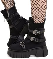 buty na platformie - Coffin Combat - KILLSTAR - KSRA011606 36