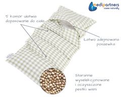 Medi Partners Thermophor with cherry seeds, large 20x60 – 5 chambers – Grid