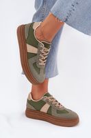 Boto Női Platformos Sneakers Zöld Dovina