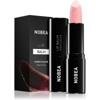 NOBEA Day-to-Day Lip Balm hidratáló ajakbalzsam árnyalat Pink rose 3 g