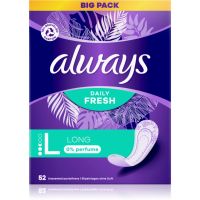 Always Daily Fresh Long дамски превръзки без парфюм 52 бр.