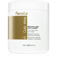 Fanola Curly Shine hranilna maska za valovite in kodraste lase 1000 ml