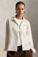 Polo Ralph Lauren košeľa dámska ľanová LINEN-LSL-BFS