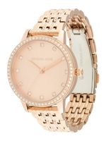 MICHAEL Michael Kors Analogni sat 'MELISSA'  rozo zlatna / prozirna