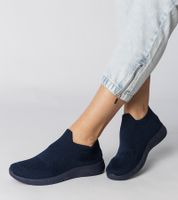 D/CEO Navy sports sneakers with sock-like upper Kreta