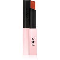 Yves Saint Laurent Rouge Pur Couture The Slim Glow Matte matowa szminka nawilżająca z połyskiem odcień 213 No Taboo Chili 2 g