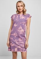 Women's bleached dress gray-purple