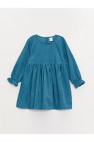 LC Waikiki LCW ECO Crew Neck Basic Baby Girl Dress